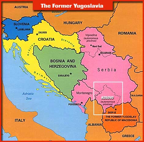 Kosova Map